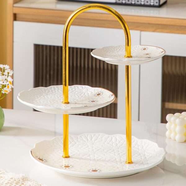 شياله كحك و كاندي ٣ دور بريتي – Andalous Design – White*biege