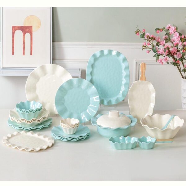 طقم ميلامين ٣٨ قطعه – Wv38BL/MK