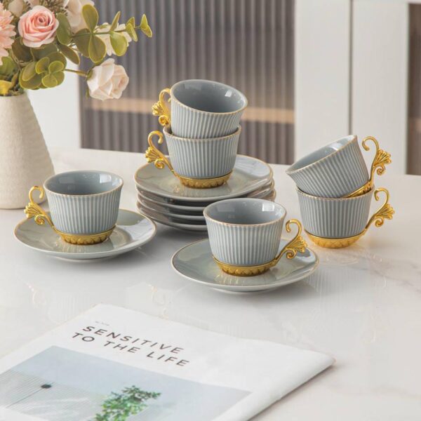 طقم قهوه – Royal Gray