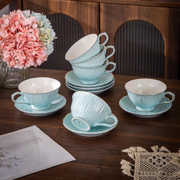 طقم شاي – ملكى – لبنى