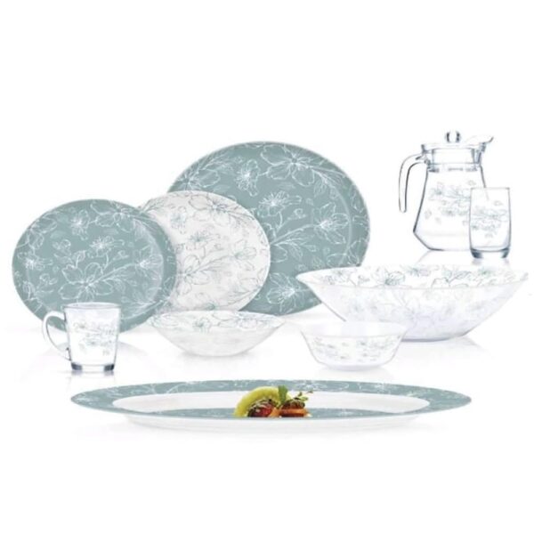 طقم اركوبايركس 46 قطعه – MELITINA BLUE – Luminarc