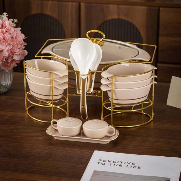 طقم شوربة 19 قطعة – Modern – Cashmere