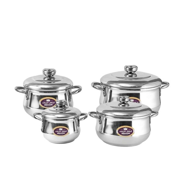 طقم حلل بيد بومبيه 4 ق (18-22-26-30)