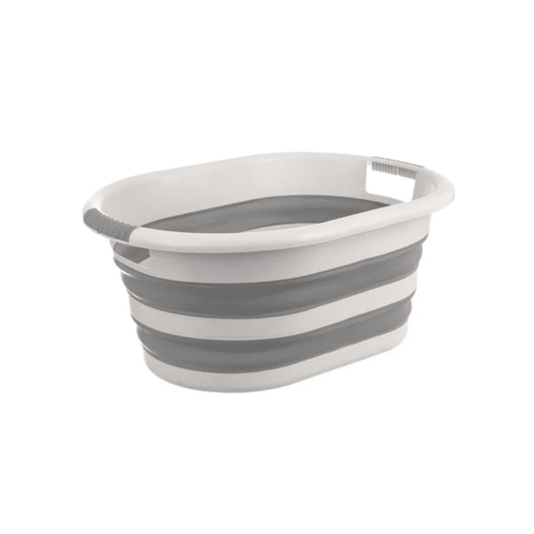 باسكت غسيل سليكون قابل للطي – رصاصى – تركى