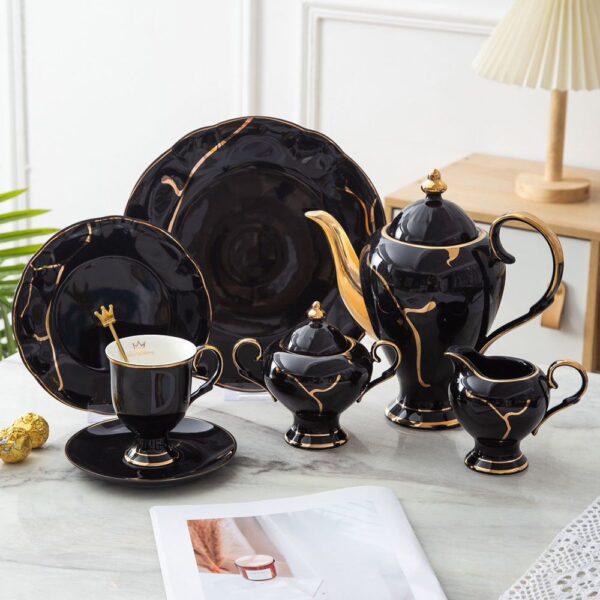 طقم شاى و جاتو – 30 قطعة