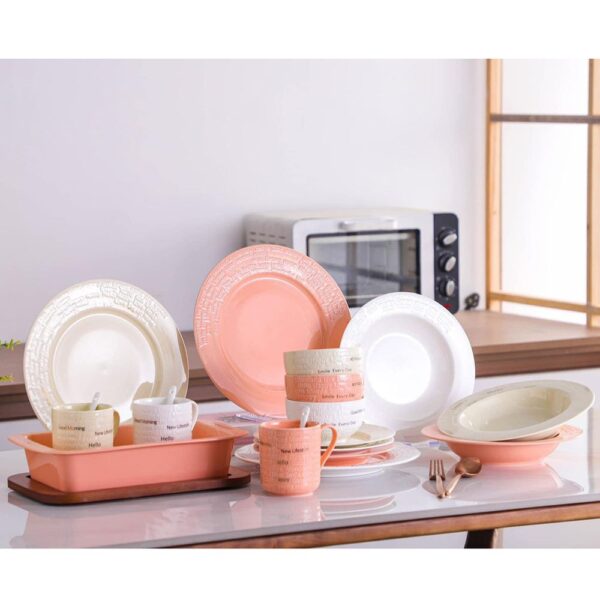 طقم عشاء 38 قطعه – Embossed/2