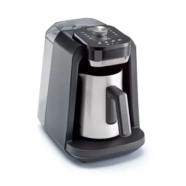 ماكينة قهوة Okka Rich Pro Plus Silver – تجربة تحضير قهوة تركي احترافية بضغطة زر