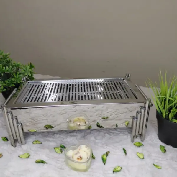 شواية تقديم استانلس استيل لسفرة و الموائد 40 * 20 نيو تريز