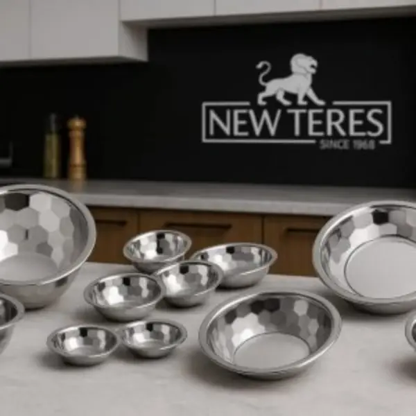 طبق خشاف استانلس استيل 6 قطعة نيو تريز