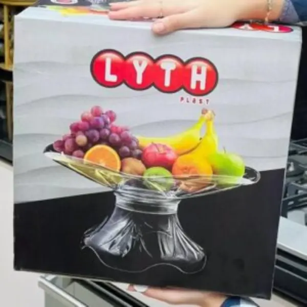 طبق فاكهه أكليريك بالقاعدة LYTH
