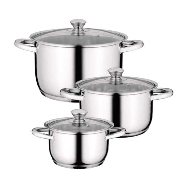 طقم أواني طهي 6 قطع جورميه – Berghoff