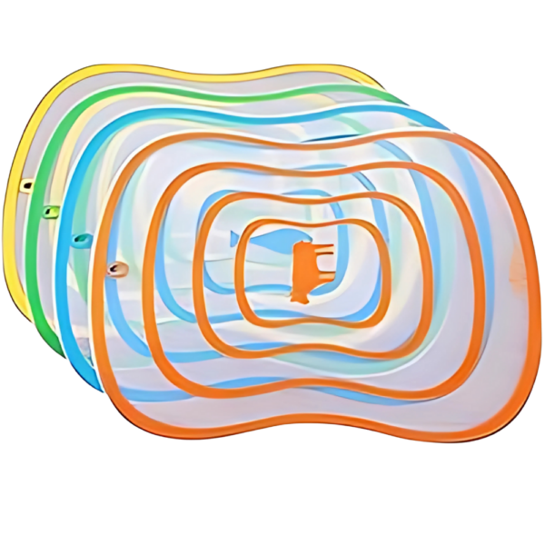 ألواح تقطيع بلاستيك شفاف قابلة للطئ 4*1