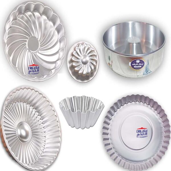 كيك مشكل 6 قطع متنوعه