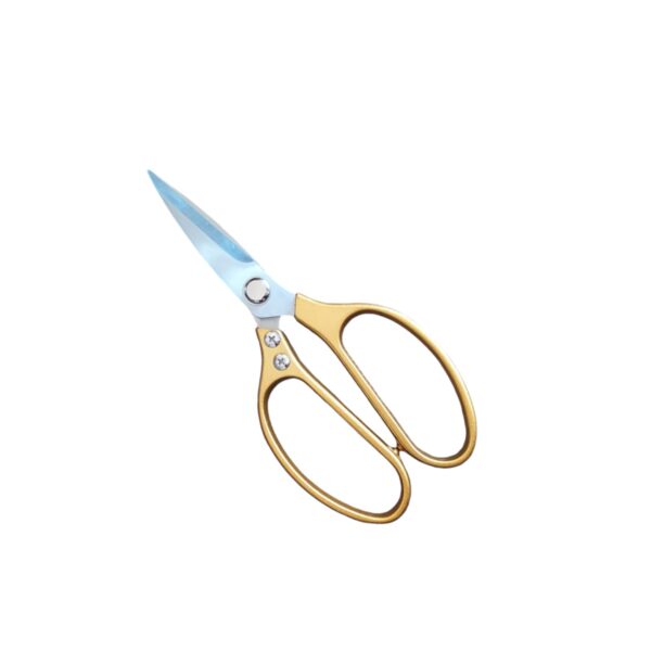 مقص استانلس بيد ذهبي مستورد توب