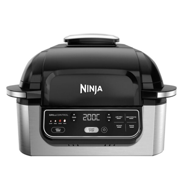 مقلاة هوائية نينجا فودي 5 في 1 مع شواية داخلية – سعة 4 كوارت – AG301UK – NINJA