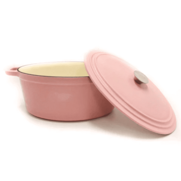 وعاء من الحديد الزهر بغطاء بينك 23 * 29 cm – Berghoff