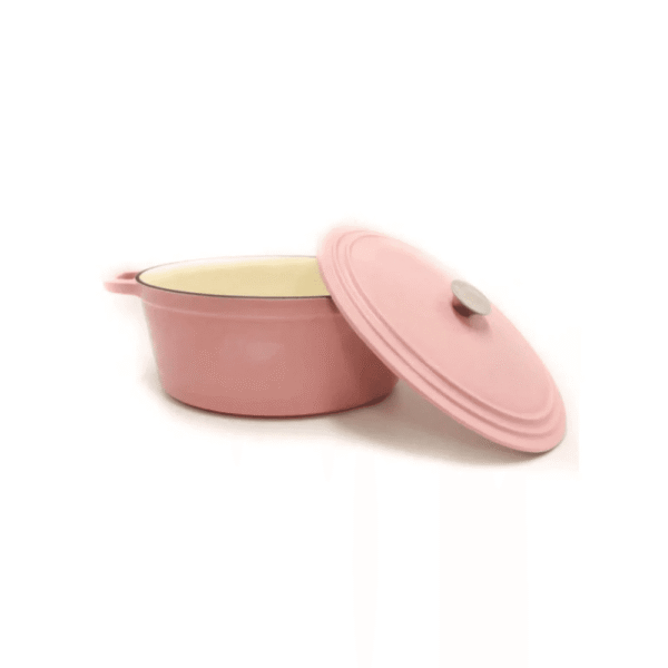 وعاء من الحديد الزهر بغطاء بينك 25.5 * 34 cm – Berghoff